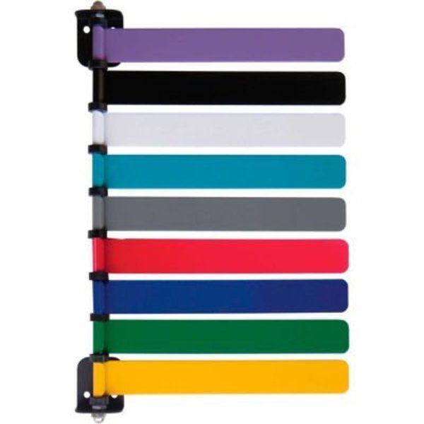 Omnimed. Omnimed 9-Flag Room ID System, 8inL Aluminum Flags, 1/PK 291819